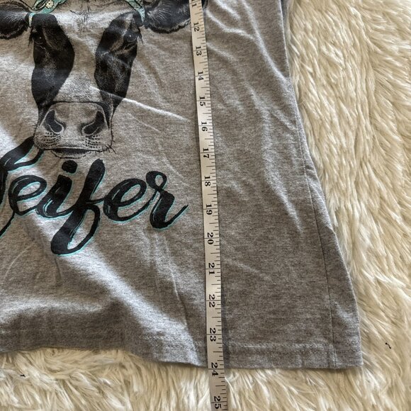 Lost Creek Tractor Supply womens Not Today Heifer Tee M farm - Picture 6 of 7